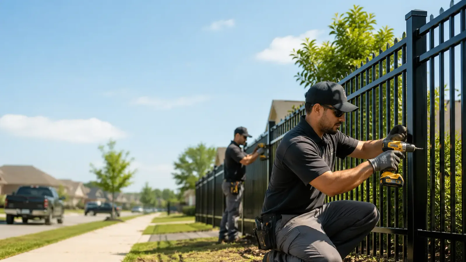 Metal Fence Installation in Cedar Rapids, IA